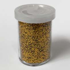 579020 Glimmer Streudose 16g grob gold 