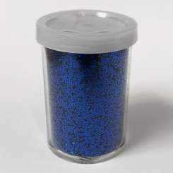 579060 Glimmer Streudose 16g grob blau 