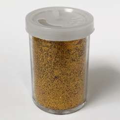 579120 Glimmer Streudose fein 16g gold 
