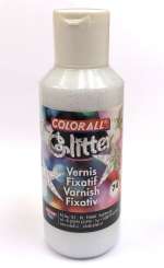 579205 Glitter Lack 100ml silber transp 