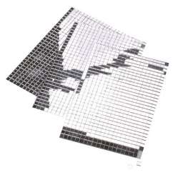 580130 Dekospiegel rechteckig 5x5mm, selbstklebend 600St. 