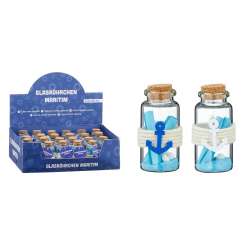 581026 Glasröhrchen Maritim 7cm - 2 Stück 