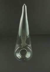 581070 Glas- Weihnachtsbaum 9x26cm m.Öffnung 