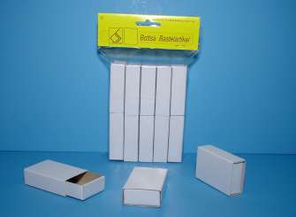 585185 Zündholzschachteln weiss, à 10St 