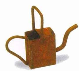 586849 Giesskanne rostig 5cm 