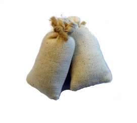 587944 Mehlsack 2.5x4cm, 2St.nature 