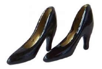 588021 High Heel Schuhe schwarz 1 Paar 