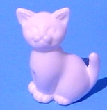 588076 Katze 2cm weiss      50 St. 