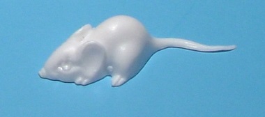 588080 Maus 2,8cm weiss          50 St. 