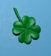 588102 Kleeblatt grün 2cm Btl à 100 