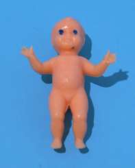 588247 Baby liegend rosa 3cm 20 Stk. 