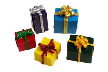 588281 Geschenkpakete 15x17mm 5 Stk. 