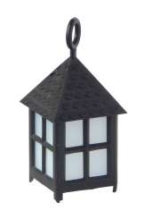 588306 Laterne schwarz ohne Licht 2cm/4cm 