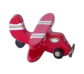 588617 Flugzeug rot 28x25mm 
