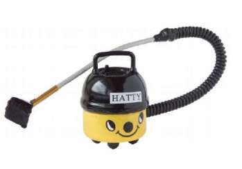 588798 Staubsauger gelb 3cm, m. Schlauch 15cm 