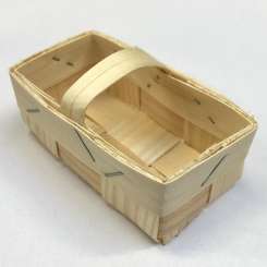 588843 Früchtekorb hell 8x4x3,5cm 