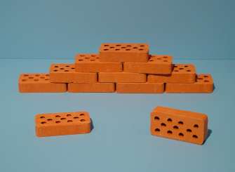 588894 Backsteine 32x16x12mm       48 St 