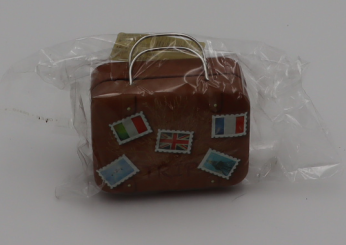 588925 Koffer 7.5x3.0x5.5 cm aufklappbar Motiv Länder 