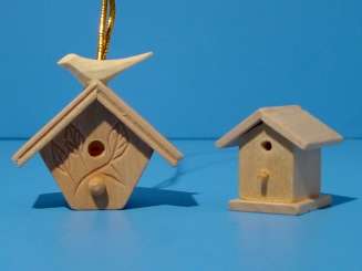 588953 Vogelhaus natur    2,5x2,5x2,5cm 