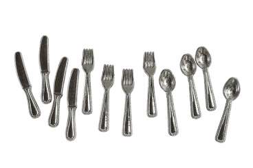 588975 Besteck 2cm silber 12St 