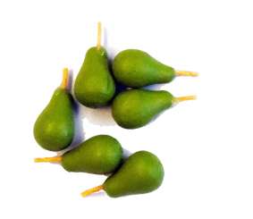 588983 Birne 14x17mm 6St. grün 