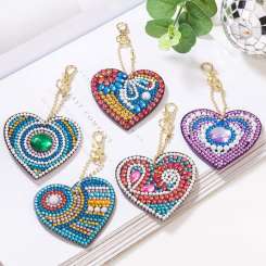 596100 Anhänger Herzen 5Stk 