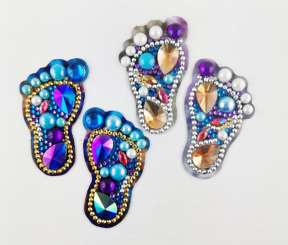 596102 Anhänger Fuss 4Stk 