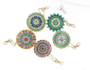 596115 Anhänger Mandala 5Stk 