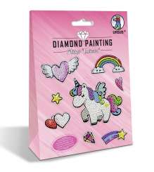 597037 Diamond Painting Sticker Einhorn 