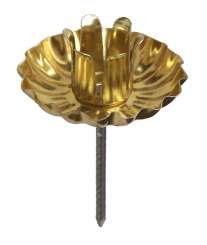 597178 Adventskranzstecker gold 15/40mm à 4 St. 