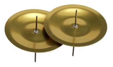 597179 Adventskranzstecker gold 6cm à 4 St. 