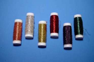 597701 Bouillondraht,Spule 45m, silber 