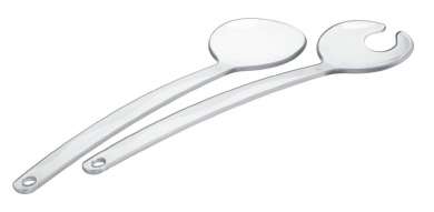 599319 Salatbesteck  31cm  Kunststoff  transparent 