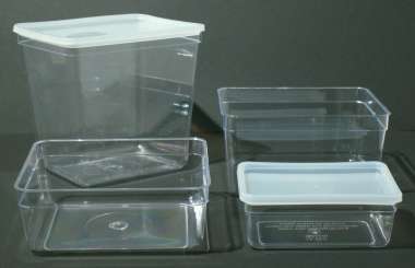 599492 Plexidosen ohne Deckel  L115/ B90/ H50MM 