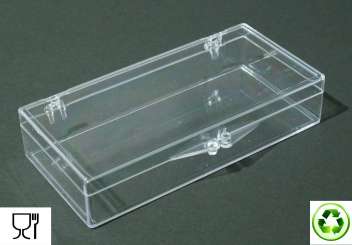 599596 Plexiglas Schachtel L11 B5.5 H2cm 5 Stk. 