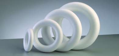 599676 Styropor-Ringe 170mm flach 