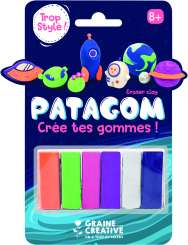 620018 Radierknete 6Stk. Weltraum 