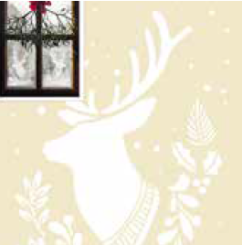620051 Schablone Rentier 