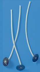 80264 Teelichtdocht m.Bleifuss 180mm6St 