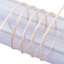 900002 Papierkordel mit Draht,ø 2 mm, natur 