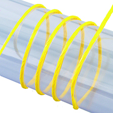 900003 Papierkordel mit Draht,ø 2 mm, gelb 