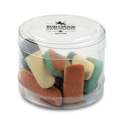 K6510-11 Radiergummi- " Kieselradiergummi " 9 Stück / 50 g sortiert , in einer Box 