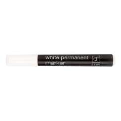K8586w Marker Permanent- Marker 2,5 mm Rundspitze weiss Koh-I-Noor 