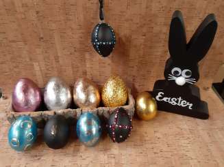 Muster Ostern m. Transferfolie 