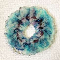 Muster Silikonform Geode 