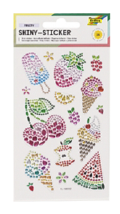 600098 Shiny Sticker FRUITY, 10x16cm 