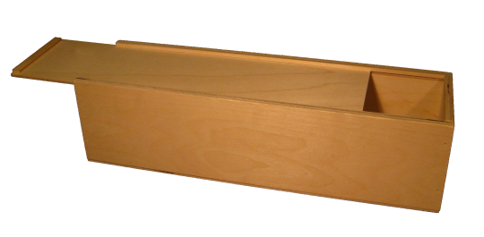 12.4040 Kassette mit Schiebedeckel 34,2 x 8,5 x 8,5 cm 