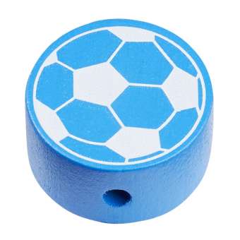 3260082 Schnulli-Fussball 20x10mm 3mm 4St blau/weiss 