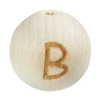 3260641 Schnulli-Kugel 15mm, B Buche  10St 