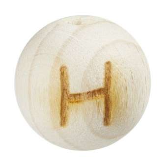 3260647 Schnulli-Kugel 15mm, H Buche  10St 